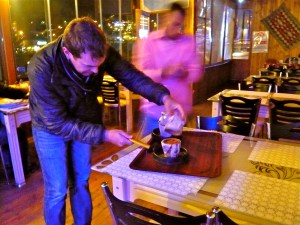 Breaking into the Testi Kebab