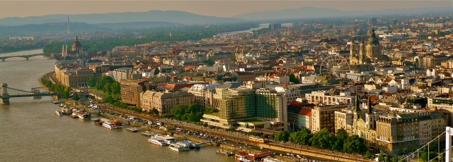 View of 'Pest' from 'Buda'